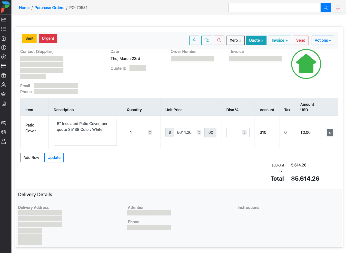 Purchase Orders